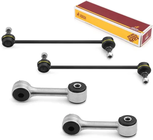 Vista 127 de Metrix Premium Chassis Parts - Kit de 4 piezas de barra estabilizadora delantera y trasera con enlace de extremo de barra estabilizadora para Ford