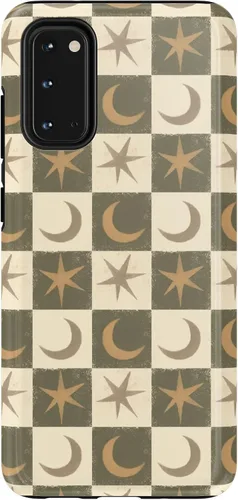 Vista 48 de Casely Funda para Galaxy S9 Postura de cadáver Yoga de esqueleto Diseño protector delgado esencial de doble capa