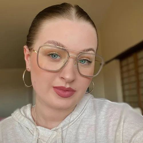 Vista 3 de Zeelool Lentes de lectura con bloqueo de luz azul aviador para hombres y mujeres con revestimiento antirreflectante Nayeli ZTX898397
