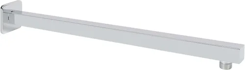Vista 11 de Brazo de ducha HarJue con brida y cinta de teflón, brazo de extensión de tubo de ducha cuadrado montado en la pared de acero inoxidable 304