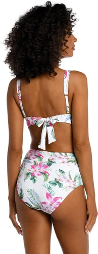 Vista 2 de La Blanca Top de traje de baño triángulo estándar sobre el hombro para mujer