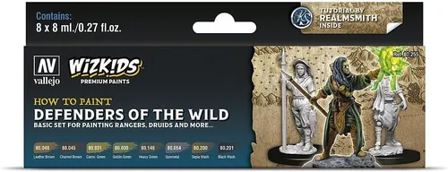 Vista 8 de Vallejo - Wizkids Elementos Arcanos Juego de Pinturas Premium para Modelismo y Wargames Ideal para Efectos Mágicos y Elementales como