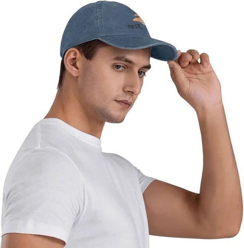 Vista 4 de Japanese Sumo Baseball Caps Unisex Soft Casquette Cap Fashion Denim Hat Vintage