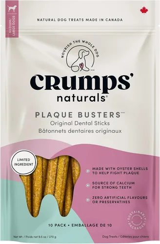Vista 9 de Crumps' Naturals Plaque Busters Advanced - Palitos dentales para el cuidado de la boca entera, 9.5 onzas