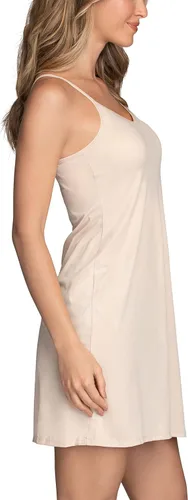 Vista 2 de Vanity Fair Women's Adjustable Spaghetti Strap Lightweight Smoothing Cami Slip (S-2XL)