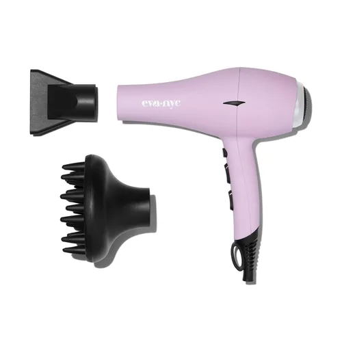 Vista 8 de Eva NYC - Rizador de pelo saludable sin clip de calor, rizador de pelo con infusión de turmalina con infrarrojo lejano, varita rizadora de cerámica