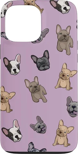 Vista 24 de Linda funda de teléfono Bulldog francés para iPhone 17