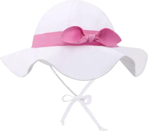 Vista 10 de SimpliKids Sombrero de sol para bebé de ala ancha con protección solar UPF 50+ UV Ray