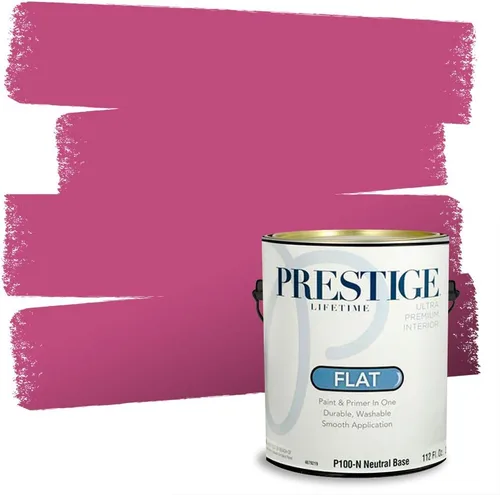 Vista 77 de Prestige Paints - Pintura exterior e imprimación en uno, 1 galón, plano, E500-P-A011GP