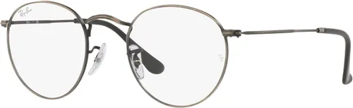 Vista 66 de Ray-Ban unisex-adult Rx3447v Round Metal Round Prescription Eyewear Frames