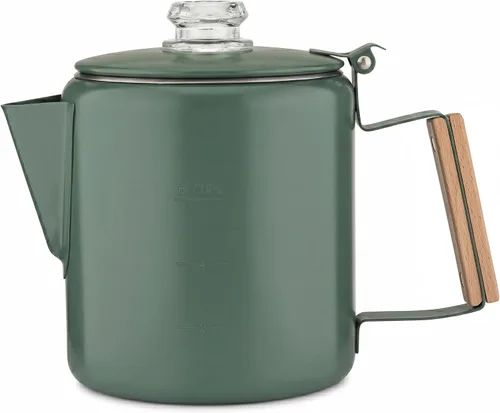 Vista 10 de COLETTI Bozeman Color Series - Cafetera percoladora - Cafeteras de camping - Percoladora favorita de campamento - Sin aluminio o plástico