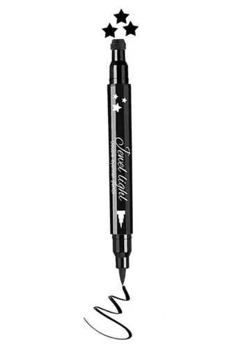 Vista 11 de Sello de delineador líquido negro Go Ho, sello de maquillaje en forma de corazón, regalos en forma de corazón, lápiz delineador impermeable de doble