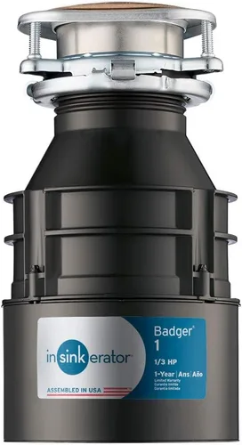 Vista 15 de InSinkErator tejón, Badger 1, 120.00 volts
