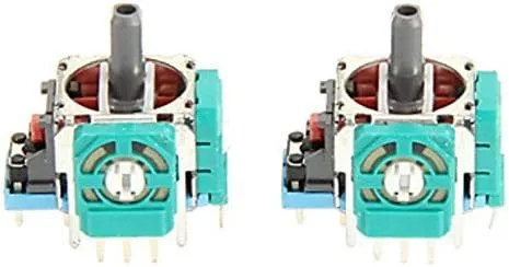 Vista 2 de 2 x Analógico 3D Joystick Controlador de Thumbstick Rocker para Playstation 4 PS4 Controlador de Reemplazo