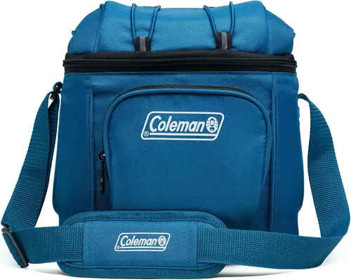 Vista 9 de Coleman Chiller Insulated Soft Cooler, Leakproof 9/16/30 Can Cooler with 12+ Hour Ice Retention, Made with Recycled Materials, Great for Lunch