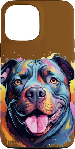 Vista 24 de American Bully Portrait - Funda para iPhone 17