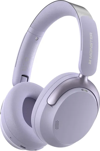 Vista 8 de Monster Persona 3rd ANC - Auriculares Bluetooth con Bluetooth 5.4, 70 horas de reproducción, auriculares con cancelación de ruido con micrófono