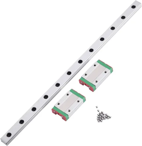 Vista 3 de Guides 3D Printer MGN7H MGN9H MGN12H MGN15H 800mm Miniatura De Carril Lineal Slide 1pc MGN Linear Guide + 1pc MGN Long Slider Linear Motion Guides