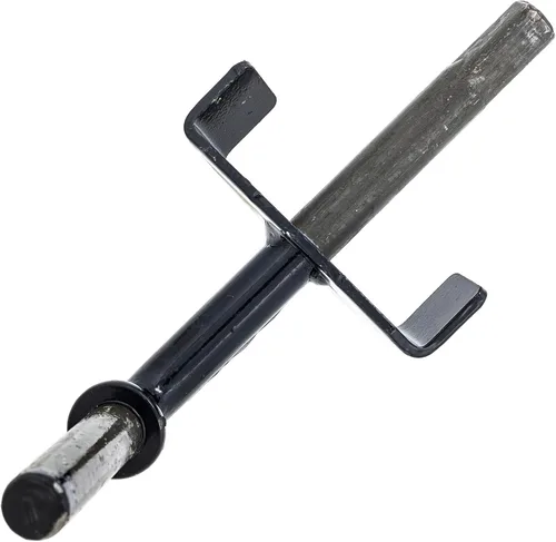 Vista 4 de CUB CADET 638-04030A-0637 Eje de dirección izquierdo negro LGT LGTX SLTX 1050 1054