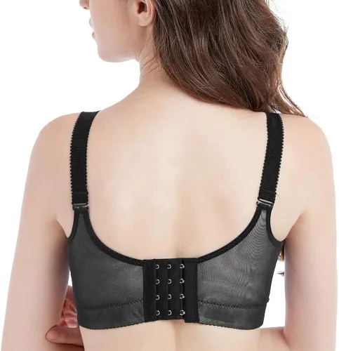 Vista 3 de FallSweet - Brasier de encaje acolchado con varilla de 34A a 44C
