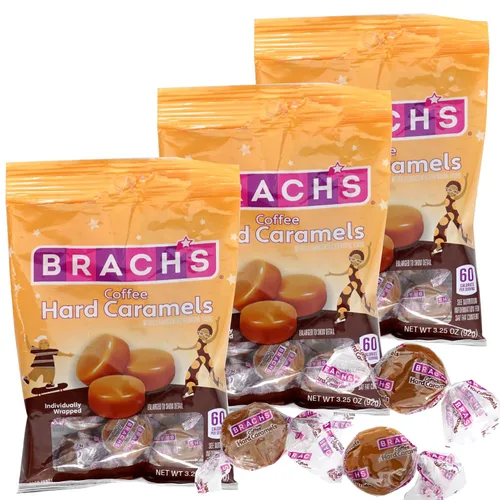 Vista 5 de Caramelos duros clásicos, bolsas de 3.25 onzas (paquete de 3), caramelos envueltos individualmente