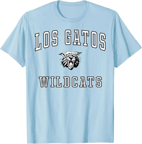 Vista 80 de Camiseta de Los Gatos de la escuela secundaria de Wildcats C1