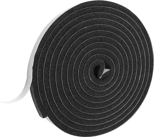 Vista 40 de Cinta aislante de espuma autoadhesiva, burletes de 1 x 1/8 pulgadas x 5 metros para puertas y ventanas, sello de puerta a prueba de sonido
