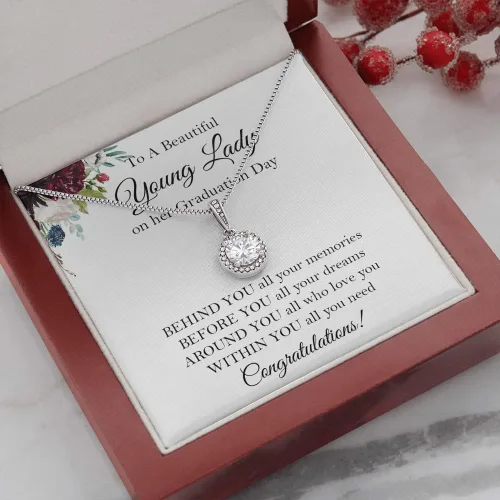 Vista 4 de Graduation Necklace For Her 2023 - Graduation Necklace 2019 For Women, Cadenas De Plata 925 Para Mujer, Regalos Para Graduacion 2023, Initial Gifts