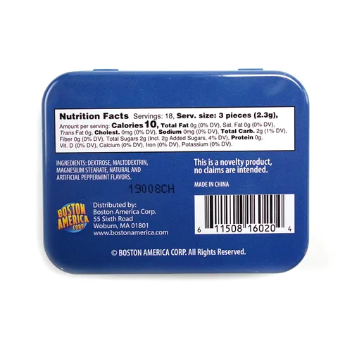 Vista 2 de Memory Mints - Paquete de 2 latas extra fuertes para momentos mayores (producto novedoso) con 2 calcomanías GosuToys