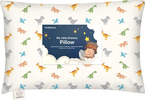 Vista 40 de Almohada para niños pequeños con funda - 13 x 18 pulgadas My Little Dreamy Almohada para niños pequeños de KeaBabies para viajar y dormir, funda
