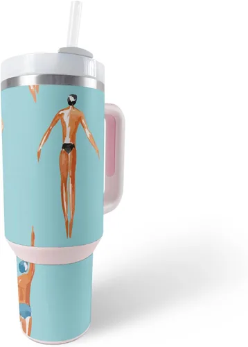 Vista 31 de MightySkins Skin - Vaso de vinilo compatible con Stanley The Quencher H2.0 FlowState de 40 onzas, Typhoon, protectora, duradera y única, fácil