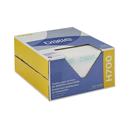 Vista 4 de Dixie H700 - Toalla desechable para servicio de alimentos de GP PRO (Georgia-Pacific), 150 limpiaparabrisas/caja