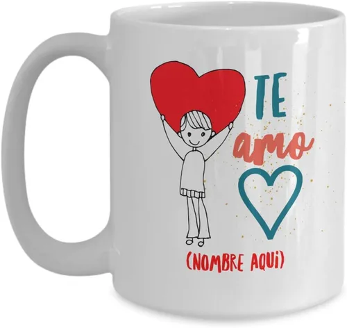 Vista 3 de Regalo para esposa Taza de cafe para novia Perfecto regalo para navidad, graduados, profesionales y estudiantes Vaso con afirmaciones