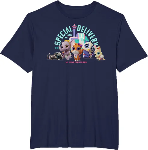 Vista 58 de Disney Camiseta de entrega especial Junior T.O.T.S, Negro, S