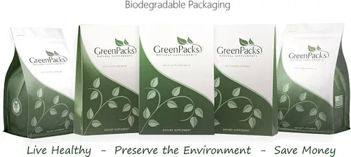 Vista 3 de GreenPacks® Extracto de cardo mariano (alta potencia) más cúrcuma - 400 Cápsulas