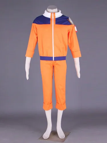 Vista 2 de Conjunto de dos piezas de chaqueta para hombre, color naranja, talla de EE. UU
