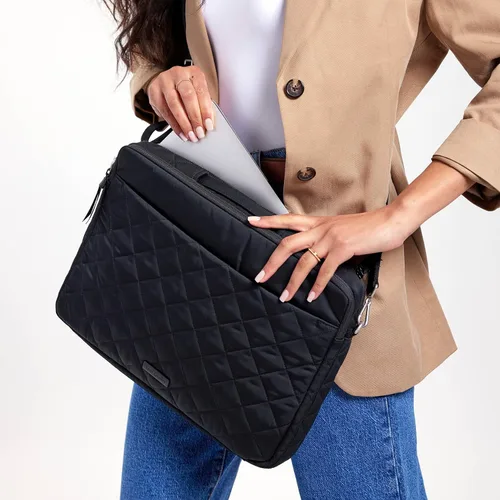Vista 2 de Vera Bradley Estación de trabajo cruzada para laptop de alto rendimiento para mujer