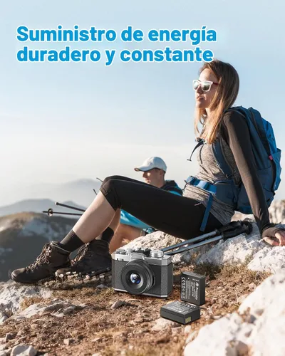 Vista 5 de Paquete de 2 baterías DMW-BLG10 DMW-BLG10PP DMW-BLE9 de 1500 mAh
