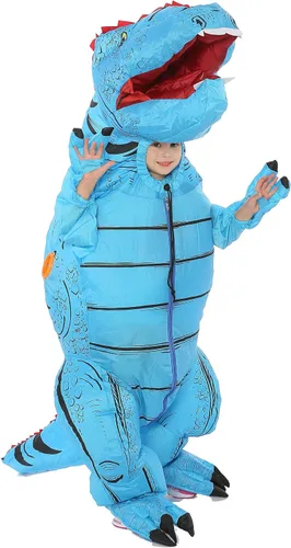 Vista 4 de FUNNY COSTUMES T-Rex - Disfraz de dinosaurio para niños talla 4-12