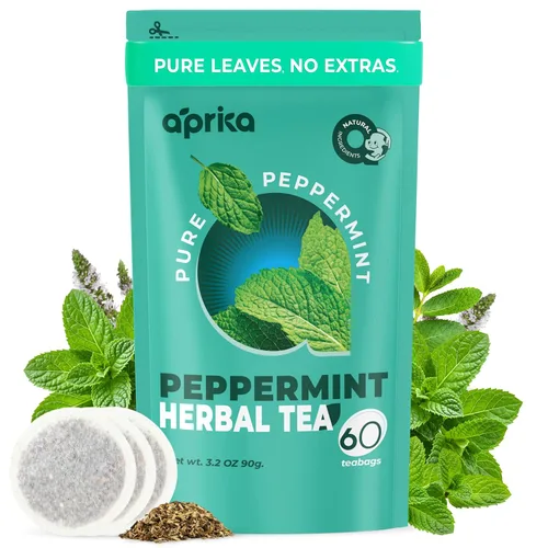 Vista 13 de AprikaLife - Té de hierbas para calmar y relajar con manzanilla, menta y lavanda - 60 bolsas de té. Deliciosa mezcla de hierbas para una experiencia