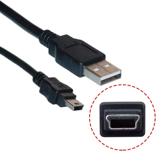 Vista 2 de Texas Instruments compatible cable USB para TI 84 Plus/Ti 84 Plus C Silver Edition, Ti 89 Titanium, Ti nSpire CX/Ti nSpire CX CAS Graficar