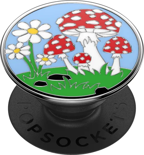 Vista 9 de PopSockets Agarre adhesivo para teléfono, soporte, soporte para teléfono, esmalte - patchwork dorado