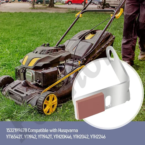 Vista 3 de Fennoral 532199471 & 532199478 Brazo de freno LH/RH Kit W/Parte para Husqvarna AYP Craftsman Poulan Lawn Mower 199471 199478 532199470