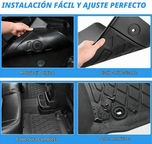 Vista 4 de Nilight Alfombrillas TPE para Land Rover Range Rover Evoque 5 puertas y Land Rover Range Rover Evoque 2011-2019 5 puertas