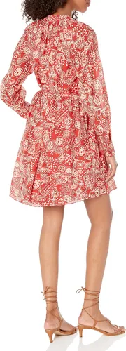 Vista 2 de Rebecca Taylor Vestido camisero de manga larga Laberinto para mujer
