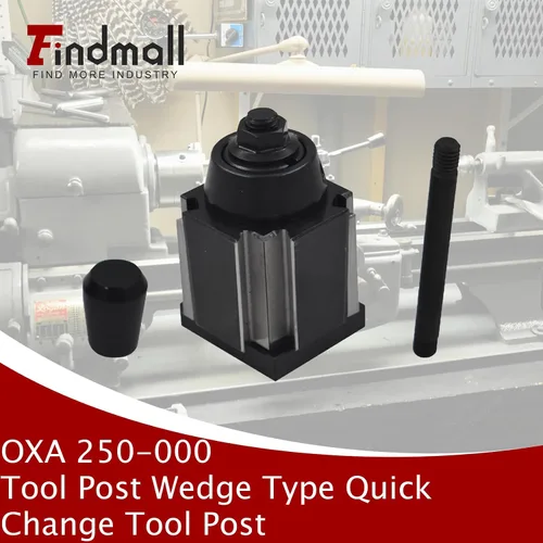 Vista 2 de findmall OXA 250-000 - Poste de herramienta tipo cuña de cambio rápido para poste de herramientas de hasta 8 pulgadas