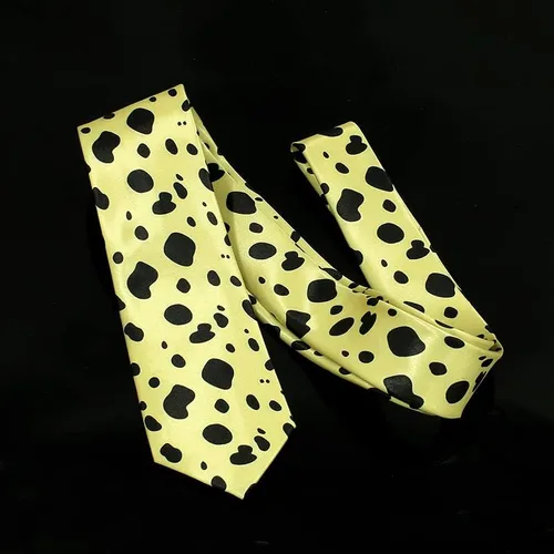 Vista 6 de Kento Nanami Cosplay Tie Anime Jujutsu Kaisen Cosplay Leopard Print Tie Con Gafas