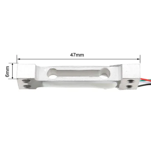Vista 2 de uxcell Sensor de pesaje de células de carga con cable de equilibrio electrónico de 17.64 oz para báscula de cocina, báscula de baño de cuerpo