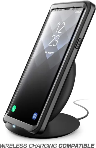 Vista 7 de Clayco Xenon Series - Funda para Samsung Galaxy Note 9 (versión 2018), carcasa resistente de cuerpo completo con protector de pantalla curvado 3D