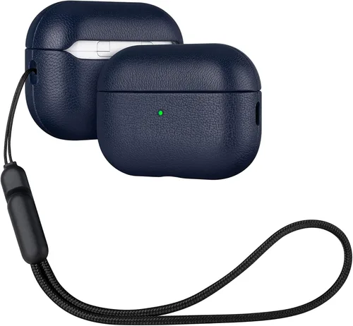 Vista 16 de Lopie Estuche de cuero para AirPods Pro de segunda generación - Rojo, unisex